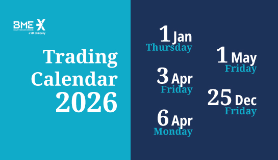 Trading Calendar 2026