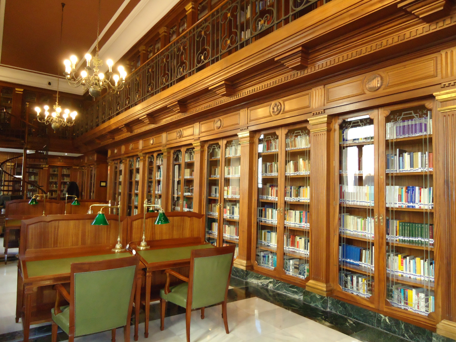 Biblioteca del Palacio de Bolsa de Madrid