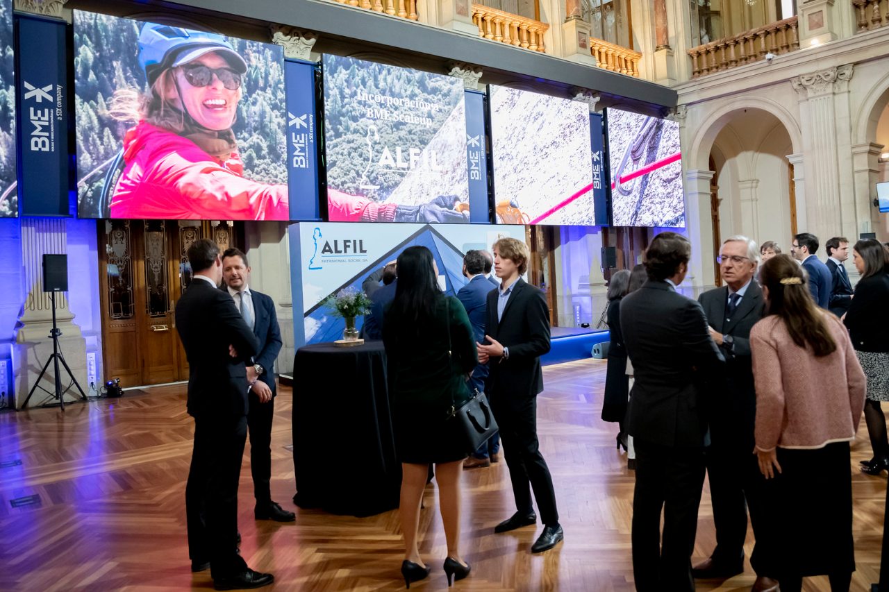 Parqué Incorporación a BME Scaleup de Alfil