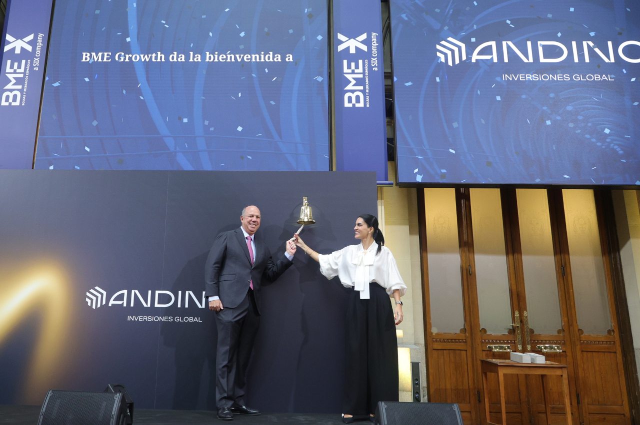 Parqué Madrid Incorporación BME Growth de Andino