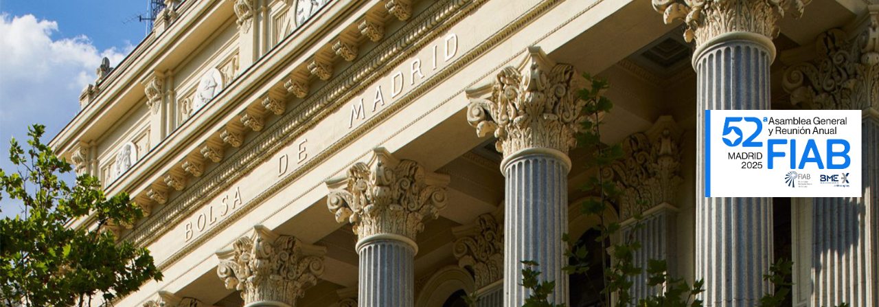 Facade of the Madrid Stock Exchange Palace - 52 FIAB