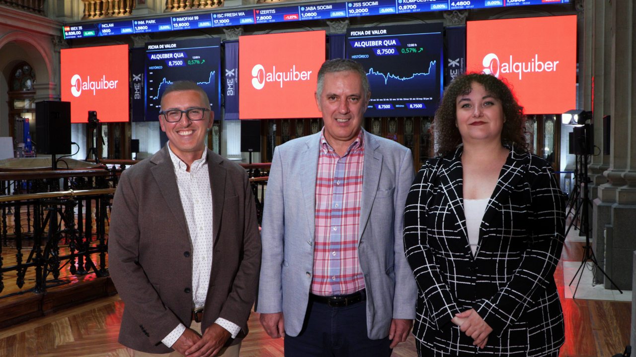 Alquiber celebra su 5º aniversario en BME Growth