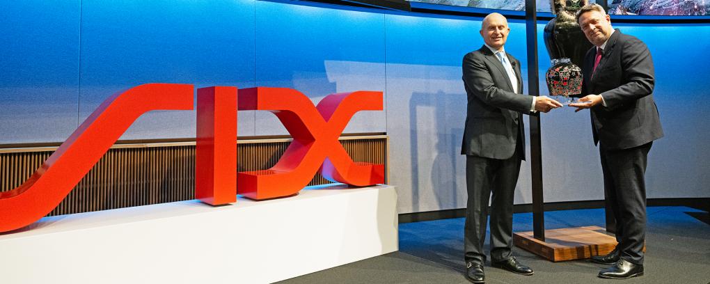 Sandoz: Gilbert Ghostine, Chairman and Richard Saynor, CEO (from left to right)