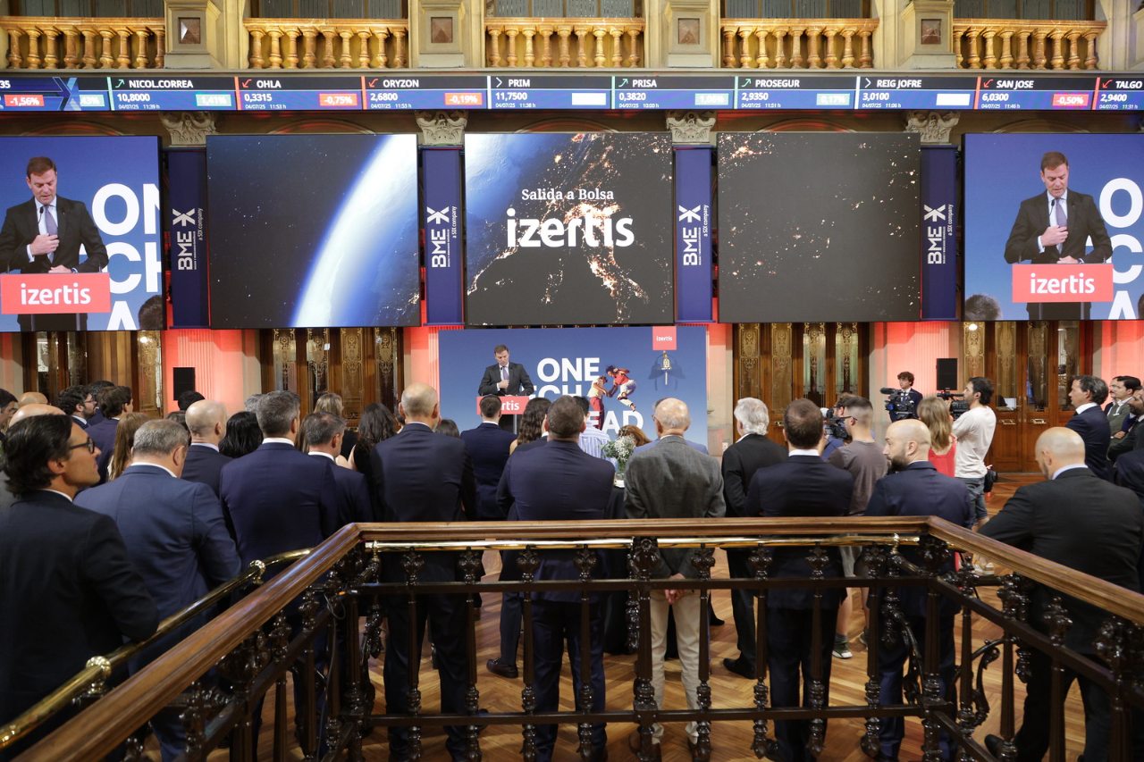 Parqué Incorporación a Bolsa de Izertis