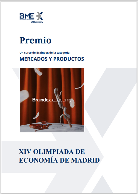 XIV olimpiada de economía de Madrid BME