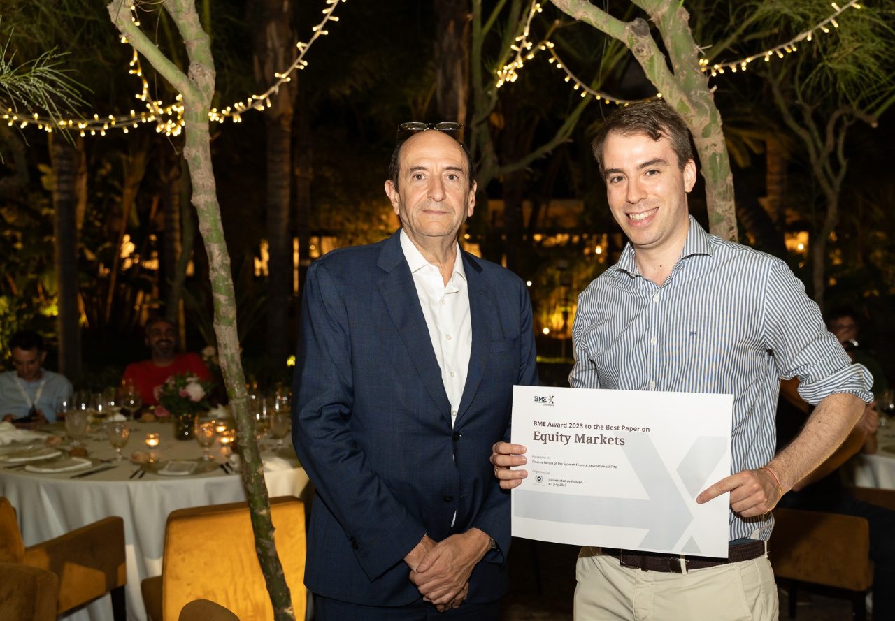 BME premia a los mejores trabajos sobre acciones, renta fija y derivados