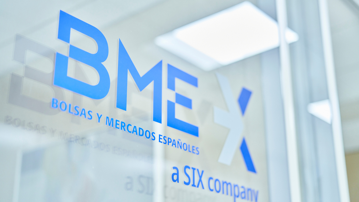 Rótulo de BME, Bolsas y Mercados Españoles